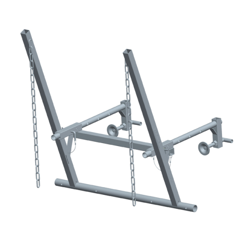Chute console (1 frame and 2 clamping jaw sets)